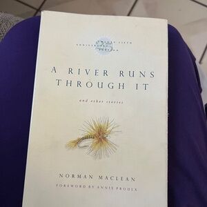 A River Runs Through It book written by Norman Maclean